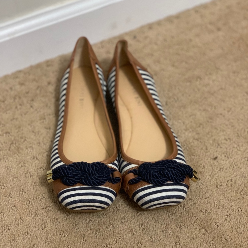 Gianni Bini Striped Flats